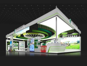 邮政储蓄金融展展台模型