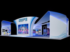 演艺产业展台模型