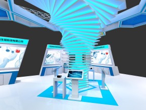 龙华展台模型