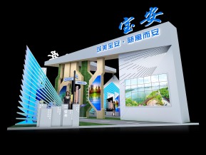 宝安展台模型