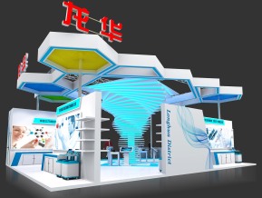 龙华展台模型