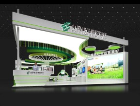 邮政储蓄金融展展台模型
