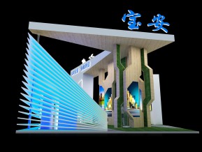 宝安展台模型