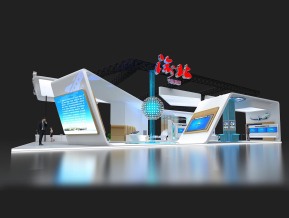 YUBEI渝北展台模型