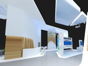 YUBEI渝北展台模型