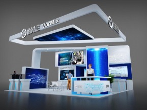 新星科技展台模型