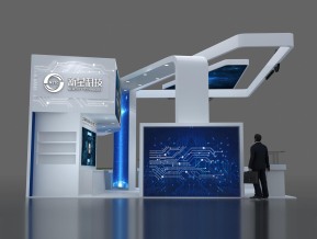 新星科技展台模型