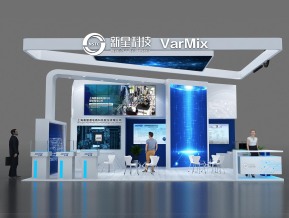 新星科技展台模型