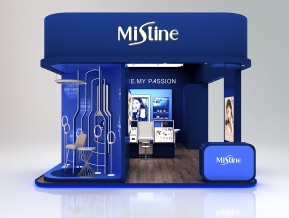MISTINE展台模型