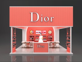 Dior展览模型