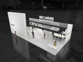 黑白映画98平展台模型