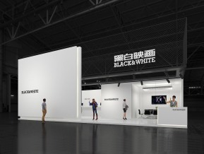 黑白映画98平展台模型