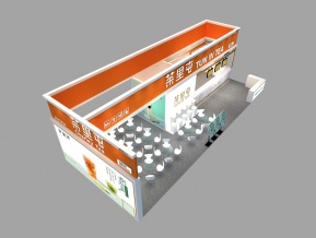 茶里屯展览模型