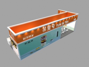 茶里屯展览模型