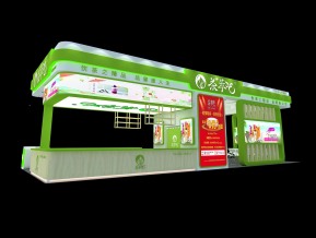 茶萃吧展览模型