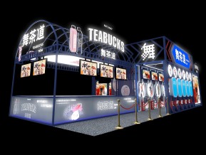 舞茶道展台模型