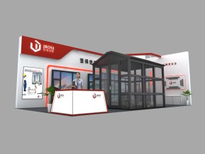 坚保世家门窗展位模型