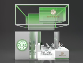 兰美仪展台模型