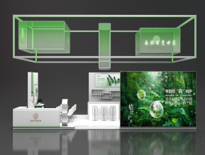兰美仪展台模型