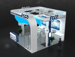 ESCO展台模型