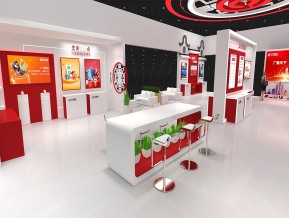 广州银行金融展展台模型