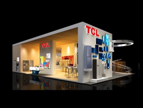 TCL展台模型