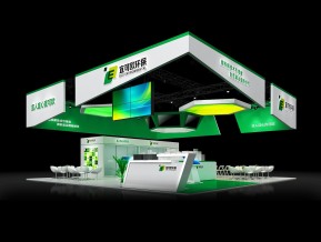eco宜可欧环保展台模型