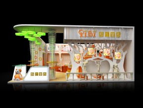 QIBI酷比童装展览模型