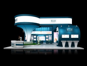 ELLE展览模型