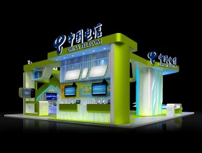 中国电信展览模型