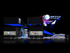 顺网游戏展览模型