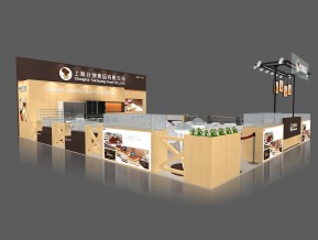 台创食品展览模型