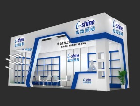 金炫照明展览模型
