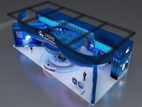 方玮科技展览模型