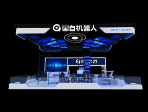 国自机器人展览模型