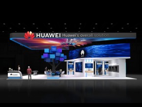 华为展览模型