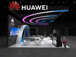 华为展览模型