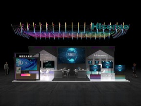 海信Hisense展台模型
