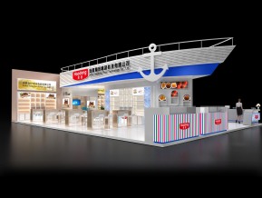 昊东食品展览模型