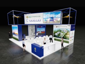 帝豪中欧物流展览模型