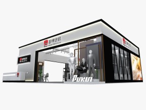 普坤纺织展览模型
