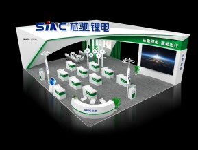 芯驰锂电展览模型