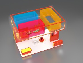 开饭乐展览模型
