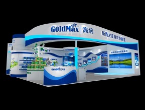高培奶粉展览模型