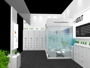 手拉手家具展览模型