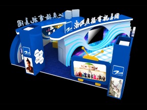 浙江广电展览模型