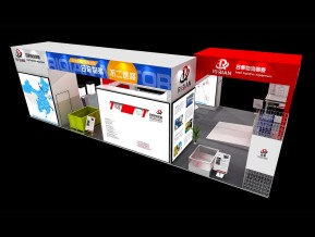 日牵物流展览模型