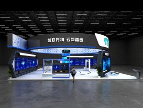 中国电信展览模型
