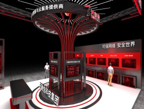 天融信展览模型