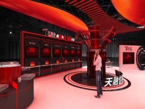 天融信展览模型